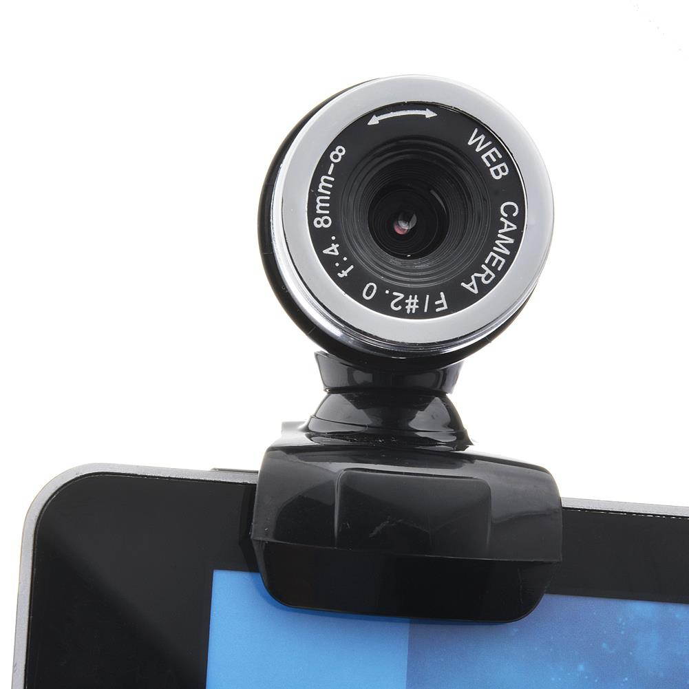 High Quality USB 2.0 Full high definition 480P 12M Pixel Computer Webcam Web Cam Camera MIC for PC Black