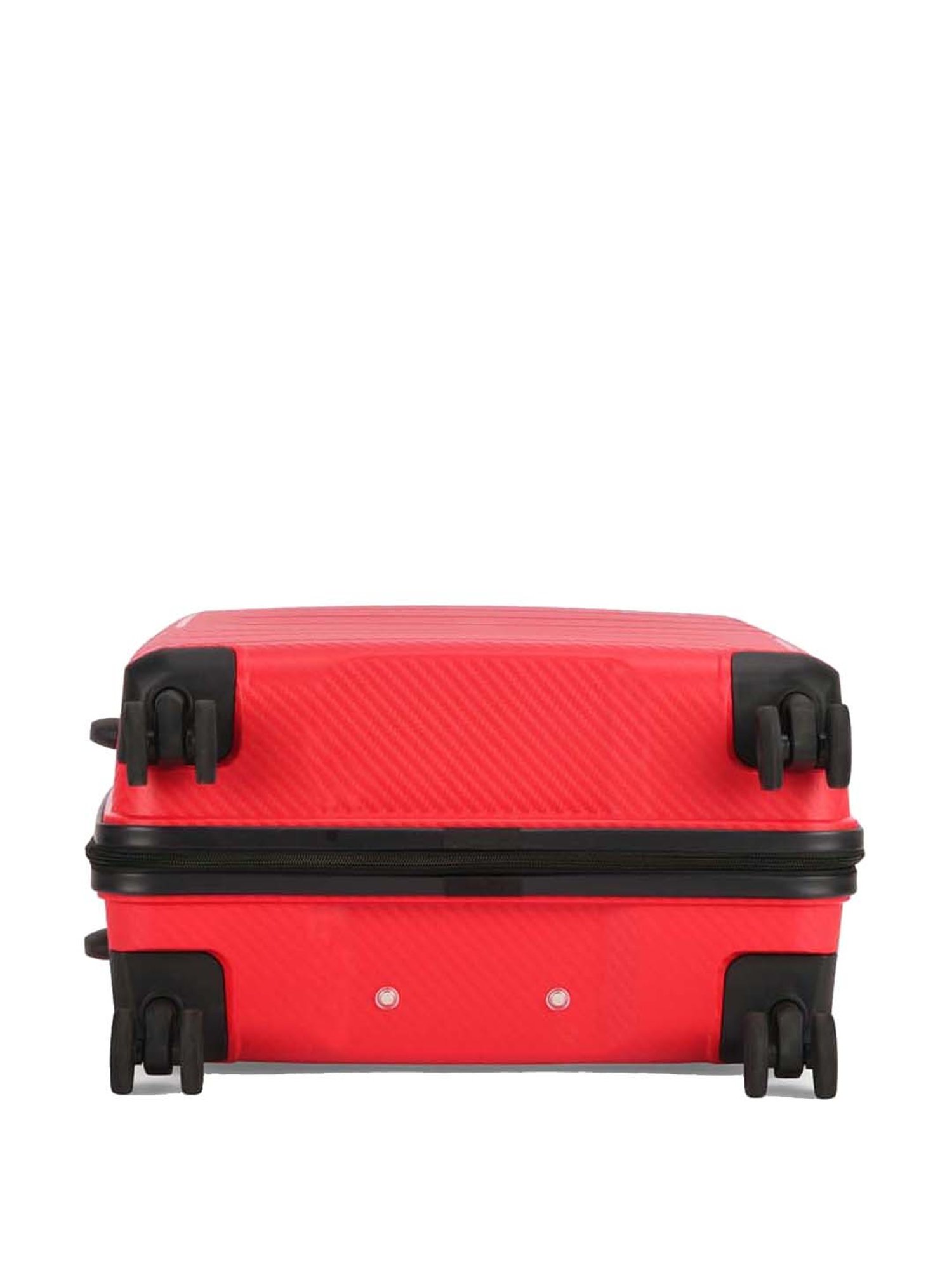Aristocrat Red Medium Hard Cabin Trolley - 44 cm