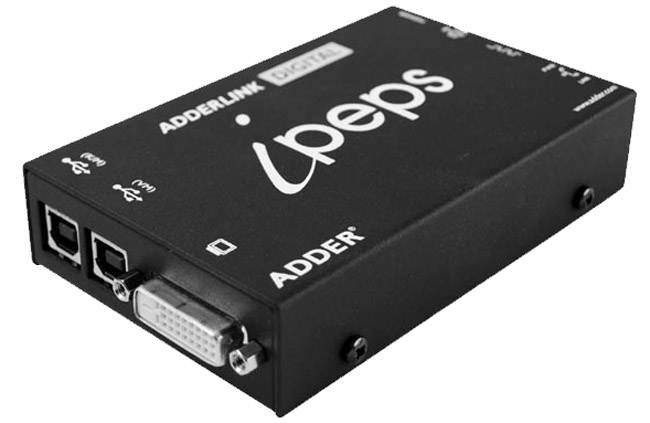 Adder - ALD-IPEPS-US - AdderLink Digital IPEPS IP KVM with RealVNC. DVI and USB. No local control.