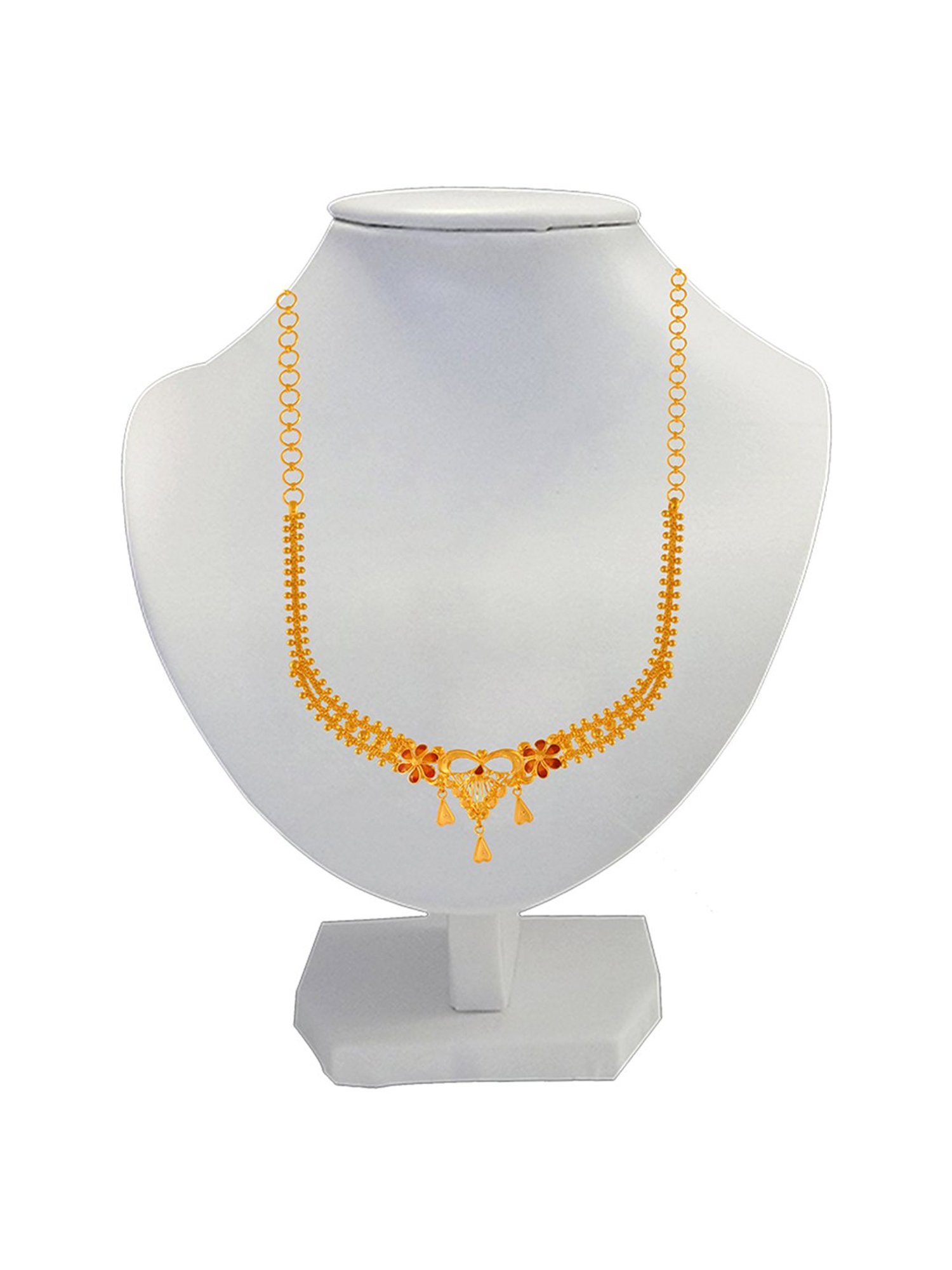 P.C. Chandra Jewellers 22 kt Gold Necklace