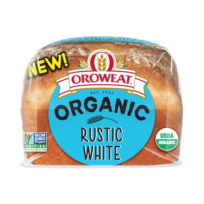 Oroweat Organic Rustic White Bread - 27oz