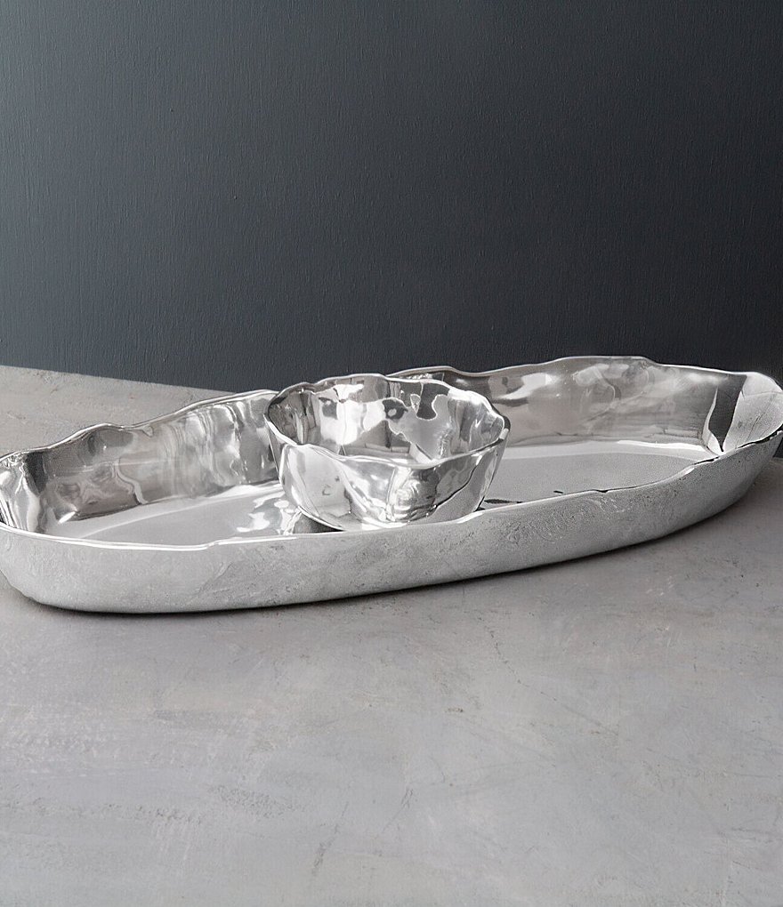 Beatriz Ball SOHO Brooklyn Deep Oval Chip & Dip Tray
