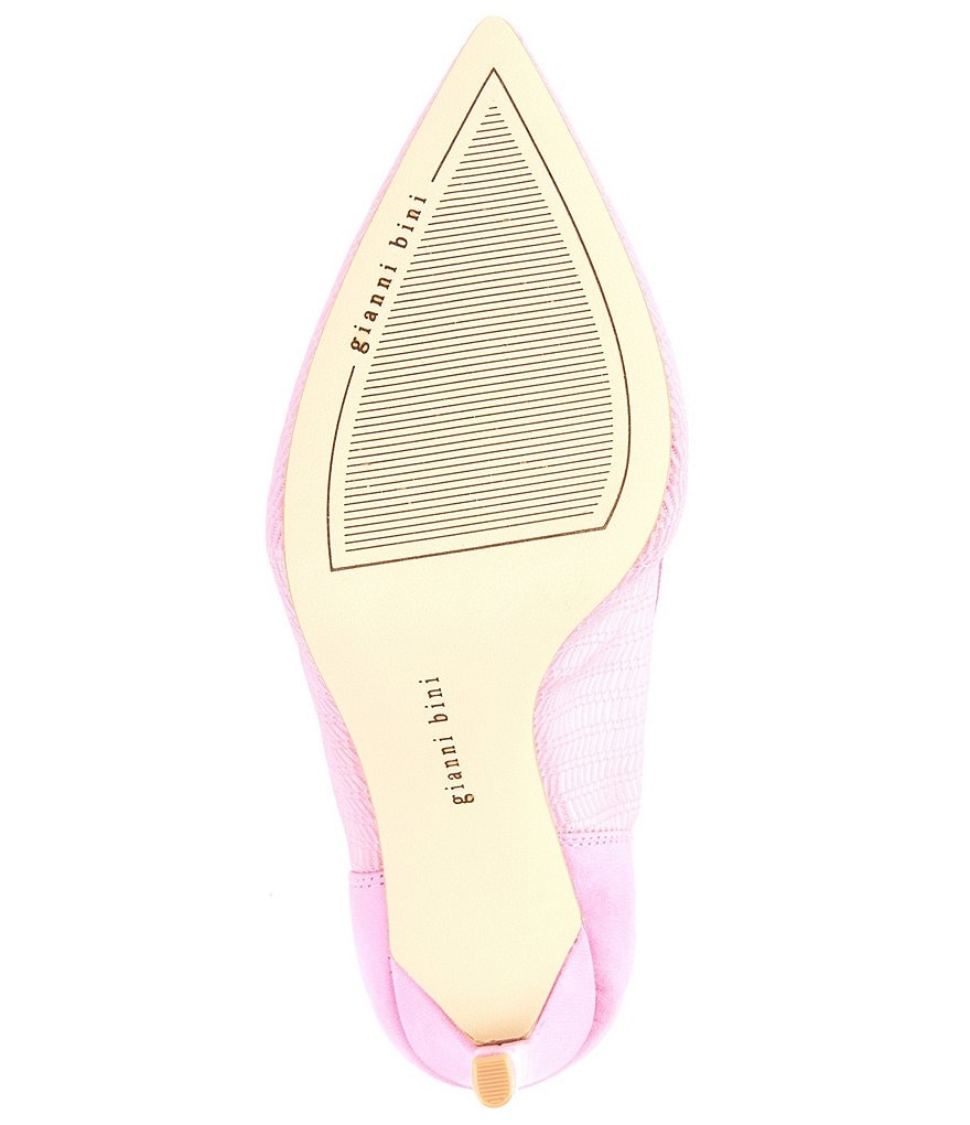 Gianni Bini Sisson Mesh Ankle Chain Pumps