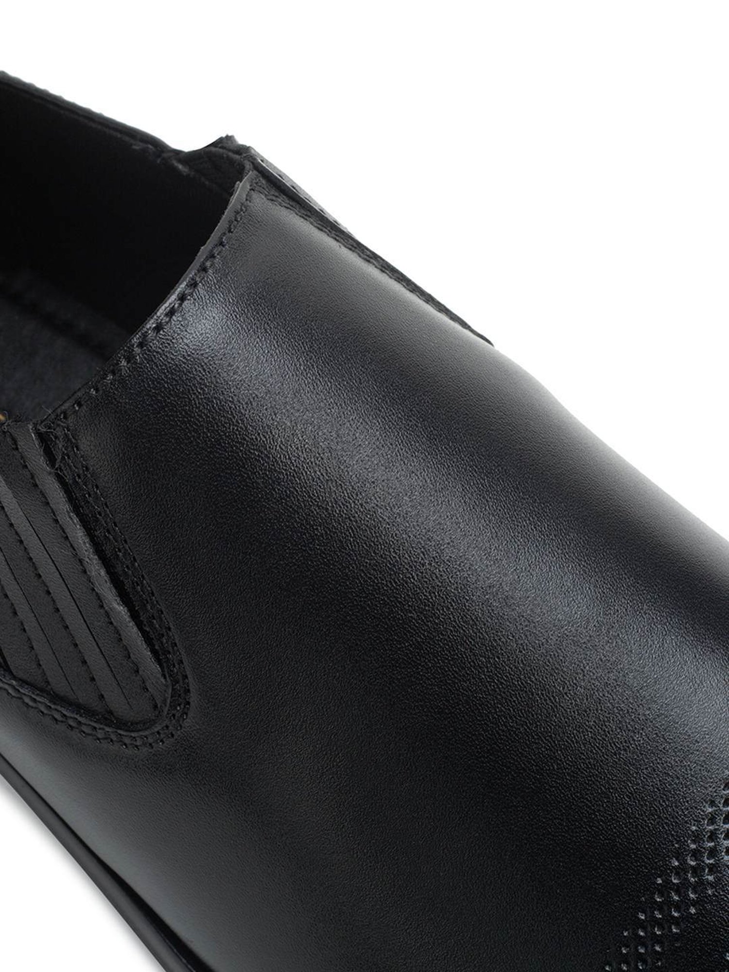 Thomas Crick Men's Black Loafers