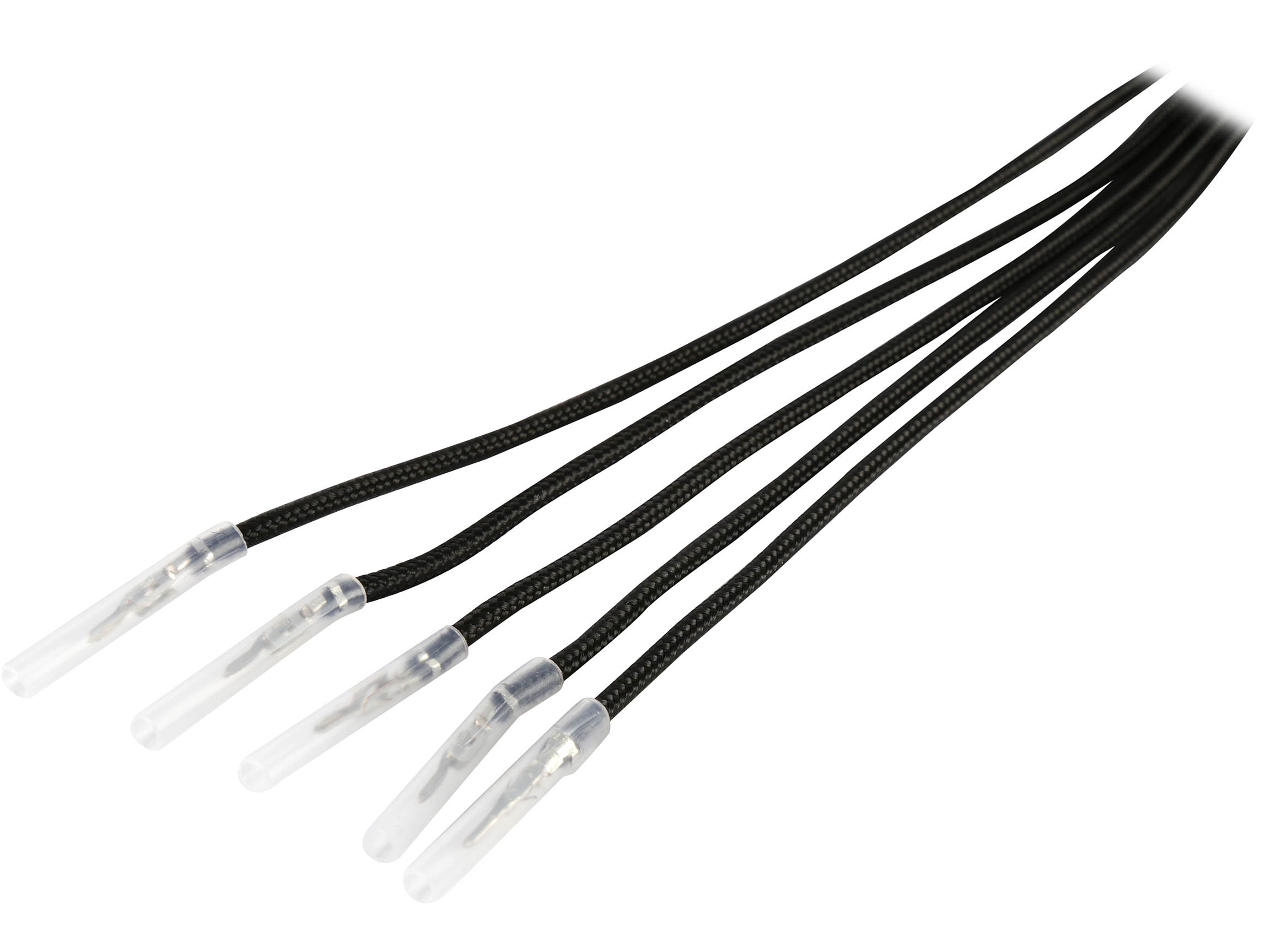 BitFenix BFX-ALC-20CMLW-RP 7.87 in. (20 cm) ALCHEMY 2.0 PSU CABLE, 5X 20CM - WHITE
