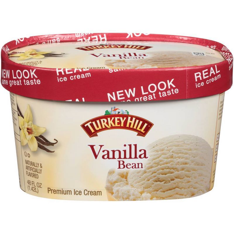 Turkey Hill Vanilla Bean Ice Cream - 48oz