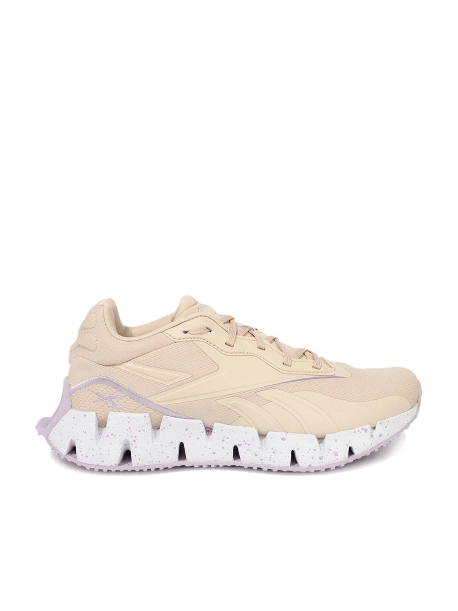 Reebok Women's Zig Dynamica 4 Beige Running Shoes
