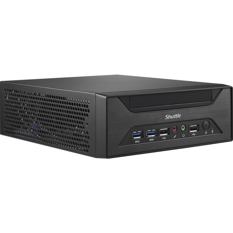 Shuttle XPC slim XH310 Barebone System Slim PC - Intel H310 Chipset - Socket H4 LGA-1151 - 1 x Processor Support - Black