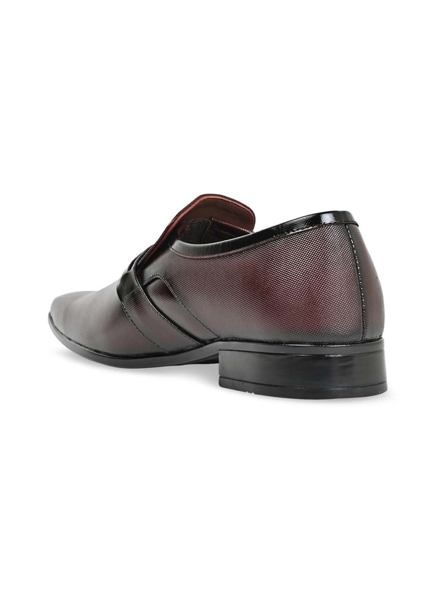 Regal Men's Maroon Formal Loafers