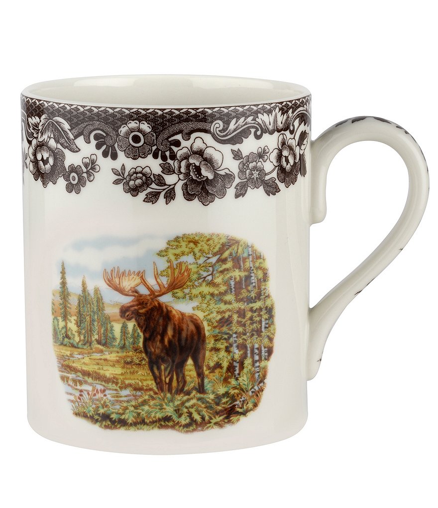 Spode Festive Fall Collection Woodland Majestic Moose Mug