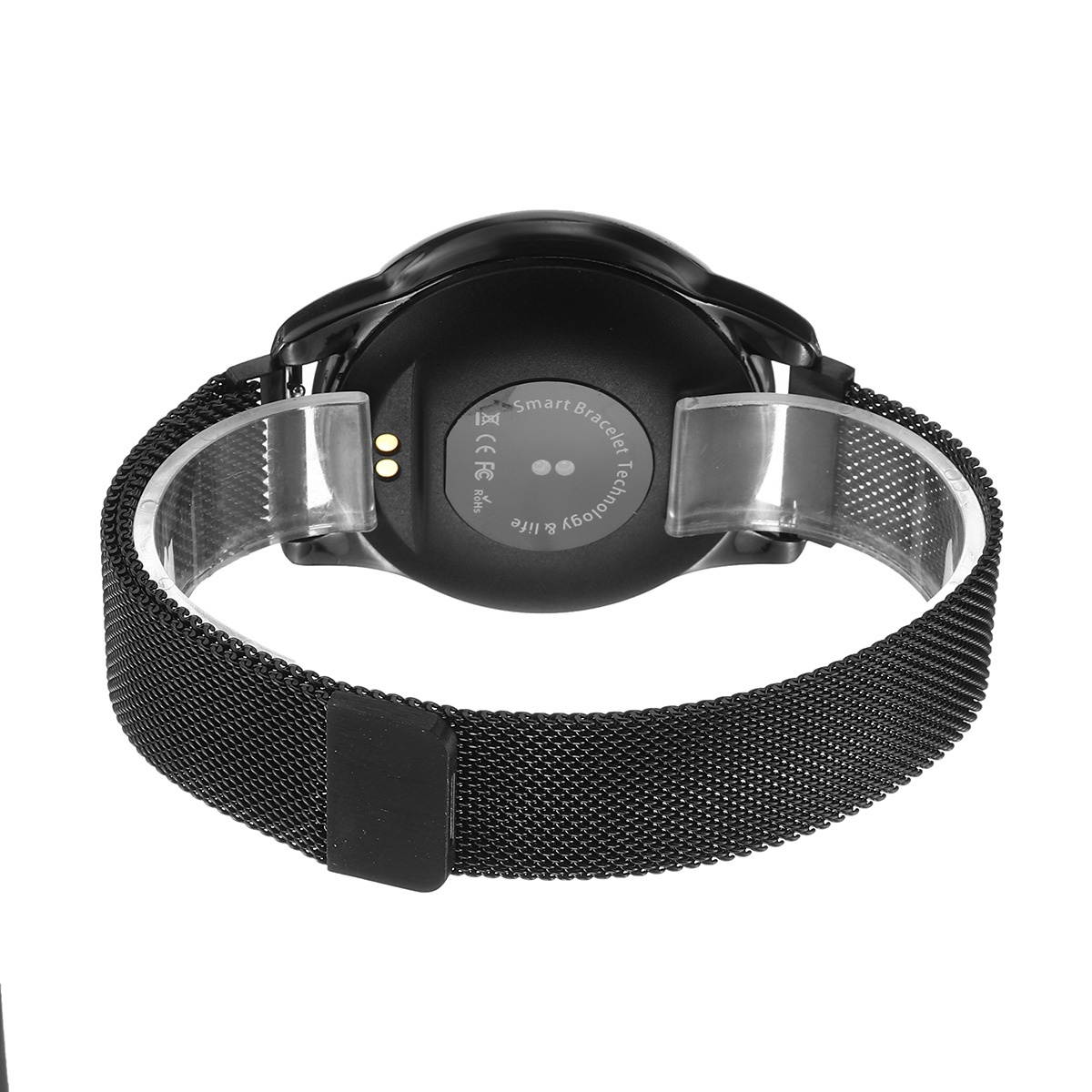 ?2020?Bluetooth Watch Fitness Health Tracker Blood Pressure Heart Rate Monitor Gift - Black1