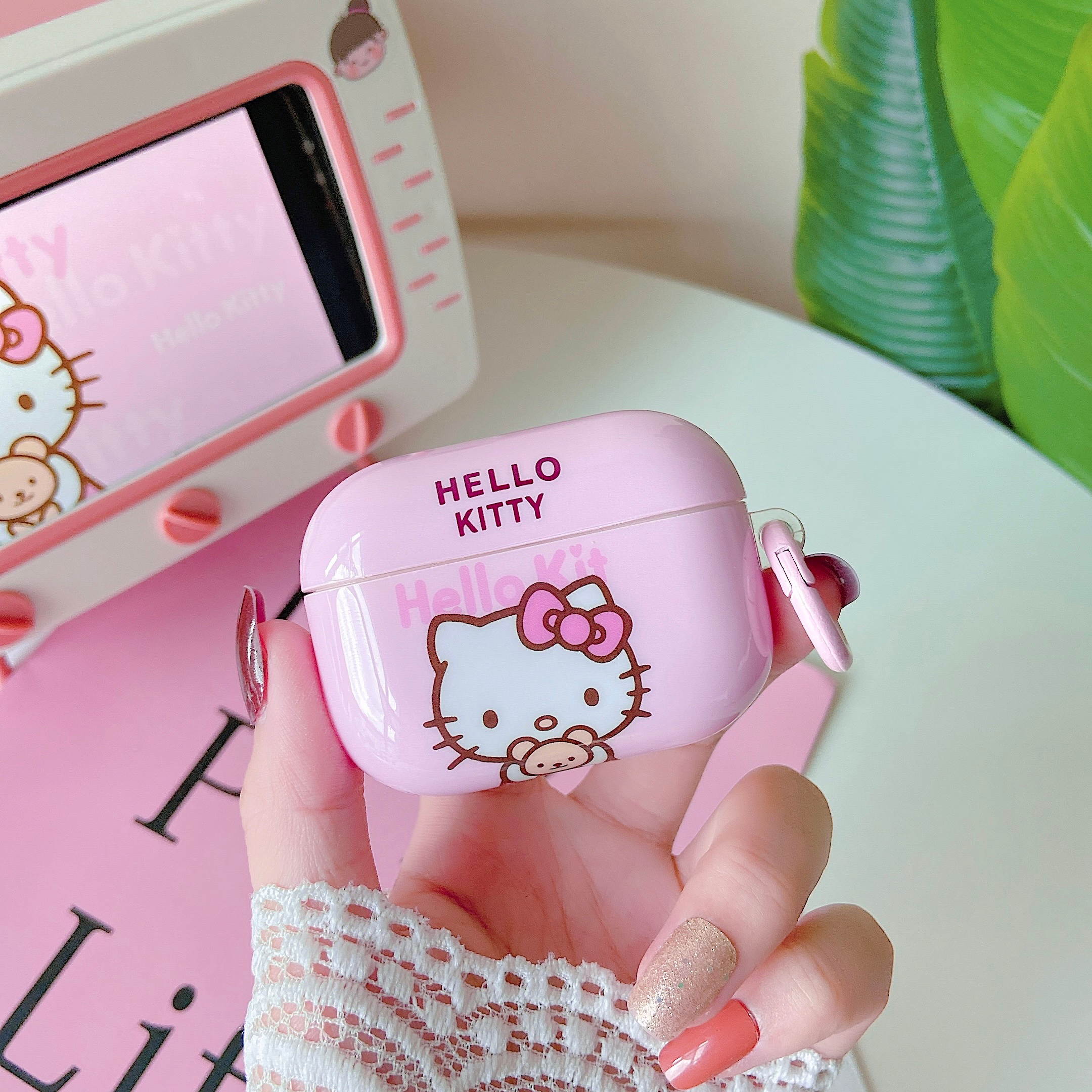 Case for AirPods Pro Case Cute Case for AirPods 3 Kids Girls Teens Women Boys With Pretty Design With Keychain Pretty Design