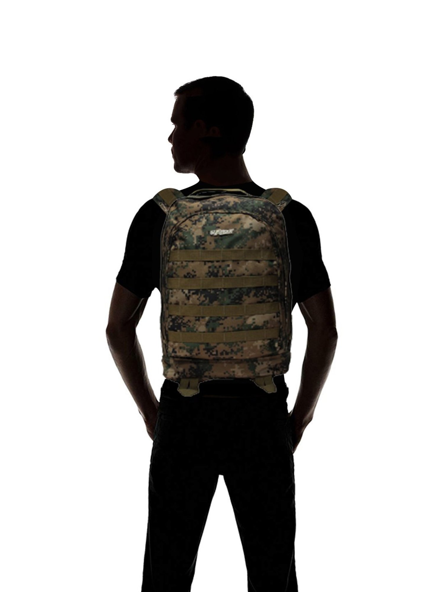 F Gear Tricoder 32 Ltrs Marpat Khaki Camo Medium Backpack