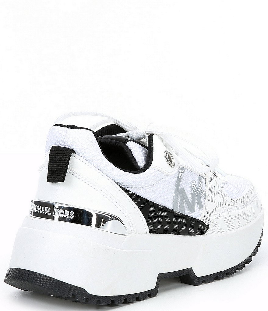 MICHAEL Michael Kors Girl's Cosmo Logo Print Sport Sneakers (Youth)