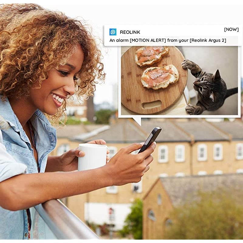 Battery Powered Security Camera System Wireless Solar Rechargeable 1080p HD WiFi Home Surveillance Outdoor 2-Way Talk, Color Night Vision, Motion Alerts | Argus 2 (Pack of 2)