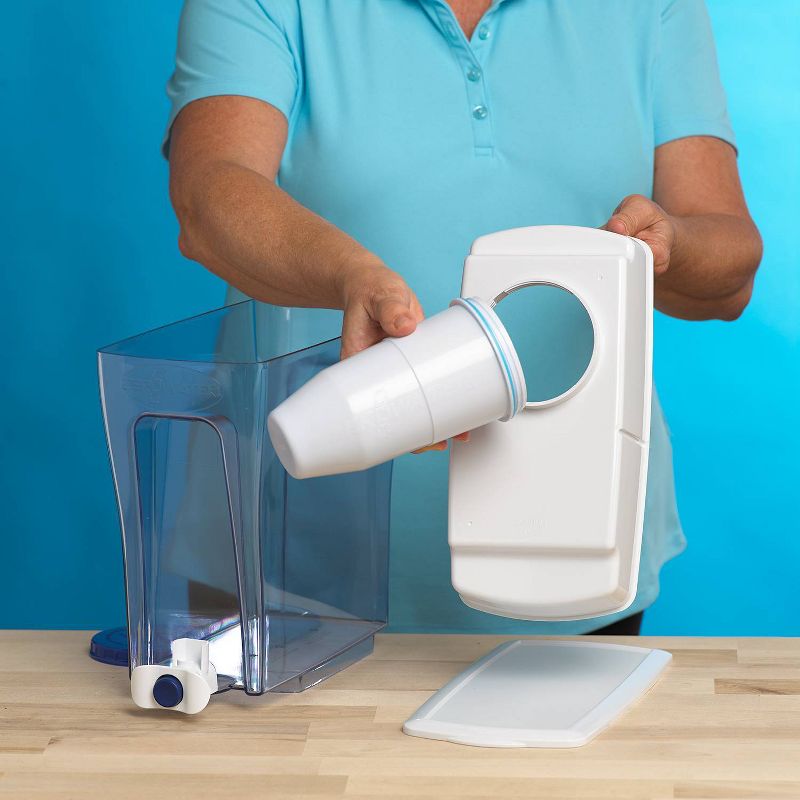 Brita Extra Large 18 Cup UltraMax Water Dispenser and Filter - BPA Free - Black