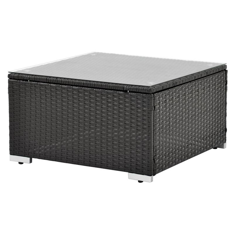 Draper 5pc Sectional Set with Sunbrella - Sage - Leisure Made