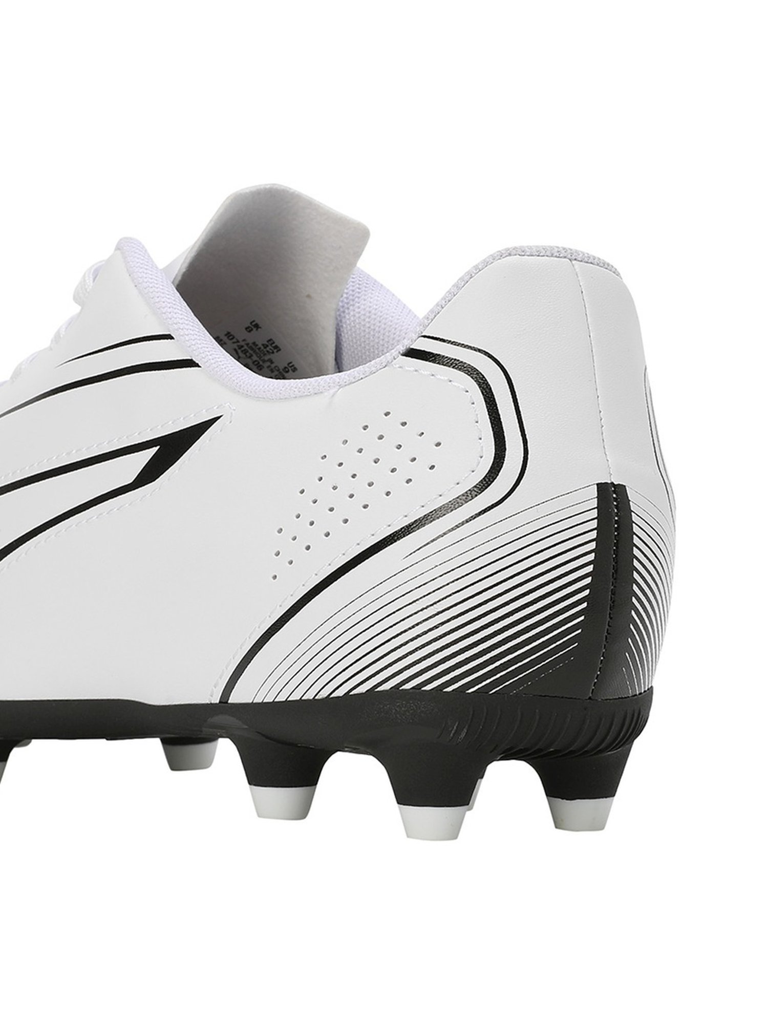 Puma Men's VITORIA FG/AG White Football Shoes