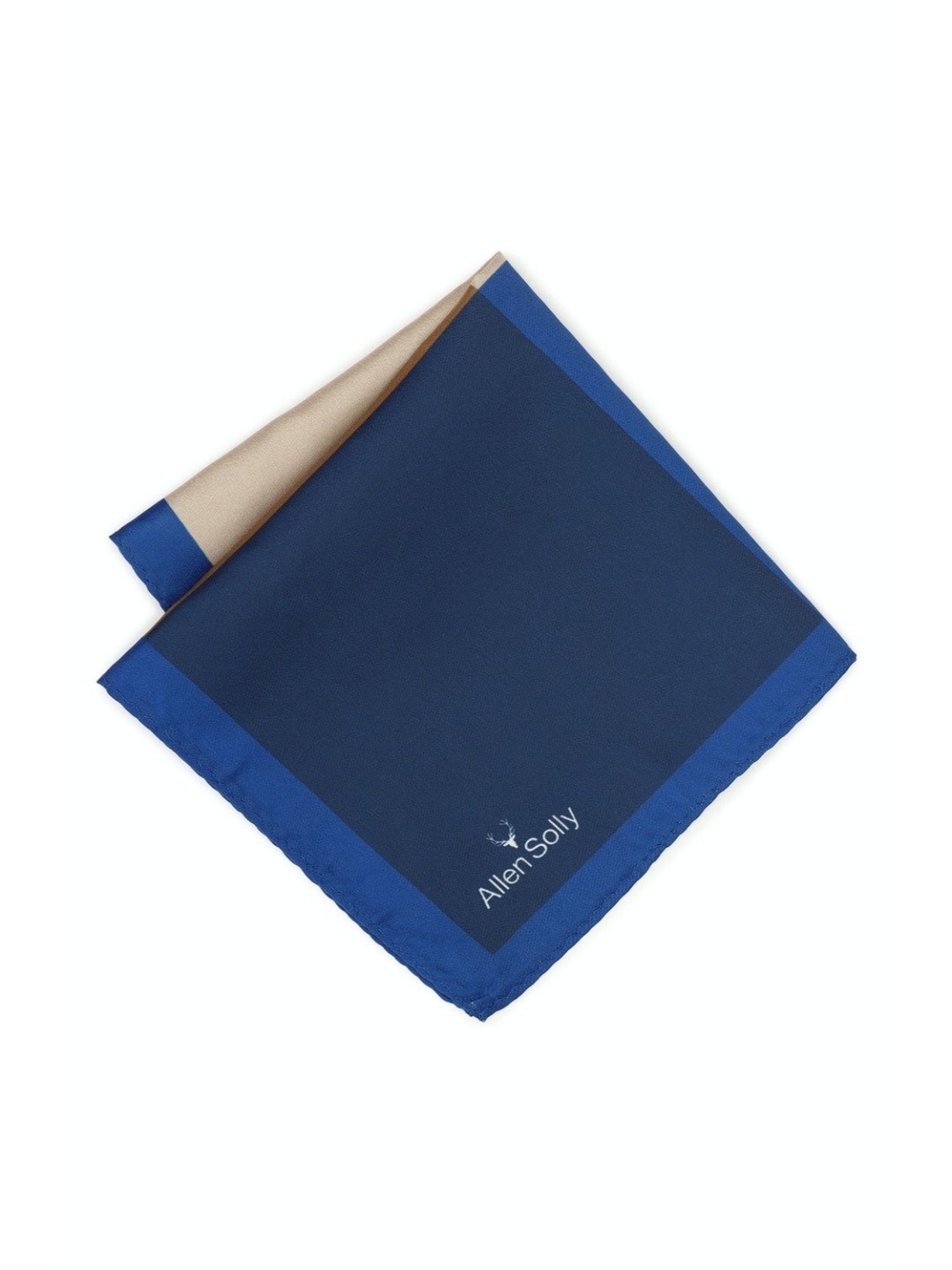 Van Heusen Green Printed Pocket Square