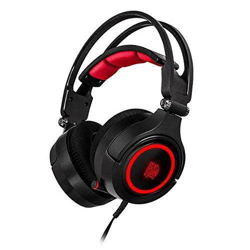 Tt eSPORTS CRONOS Riing RGB 7.1 Premium Virtual Surround Sound Gaming Headset HT-CRA-DIECBK-20