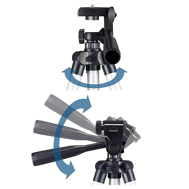 72 Inch Heavy Duty Aluminum Camera Tripod + Wireless Remote Bundle for Nikon Digital Cameras Includes  Microfiber Cleaning Cloth