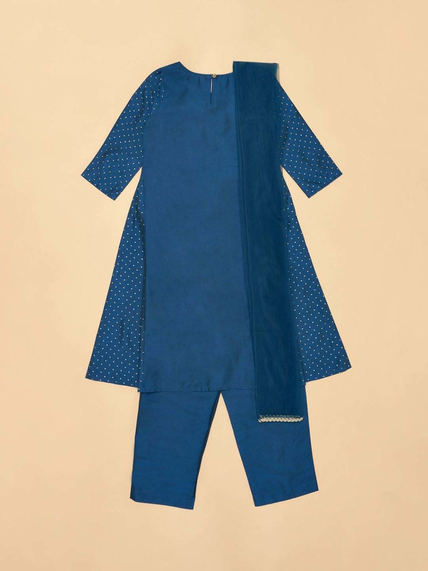 Akkriti by Pantaloons Girls Alexandrite Printed Kurta Sets