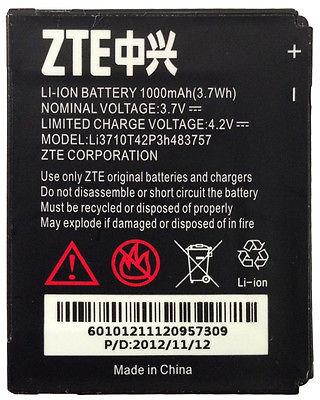 ZTE F930 Standard Battery [OEM] Li3710T42P3h483757 (A)