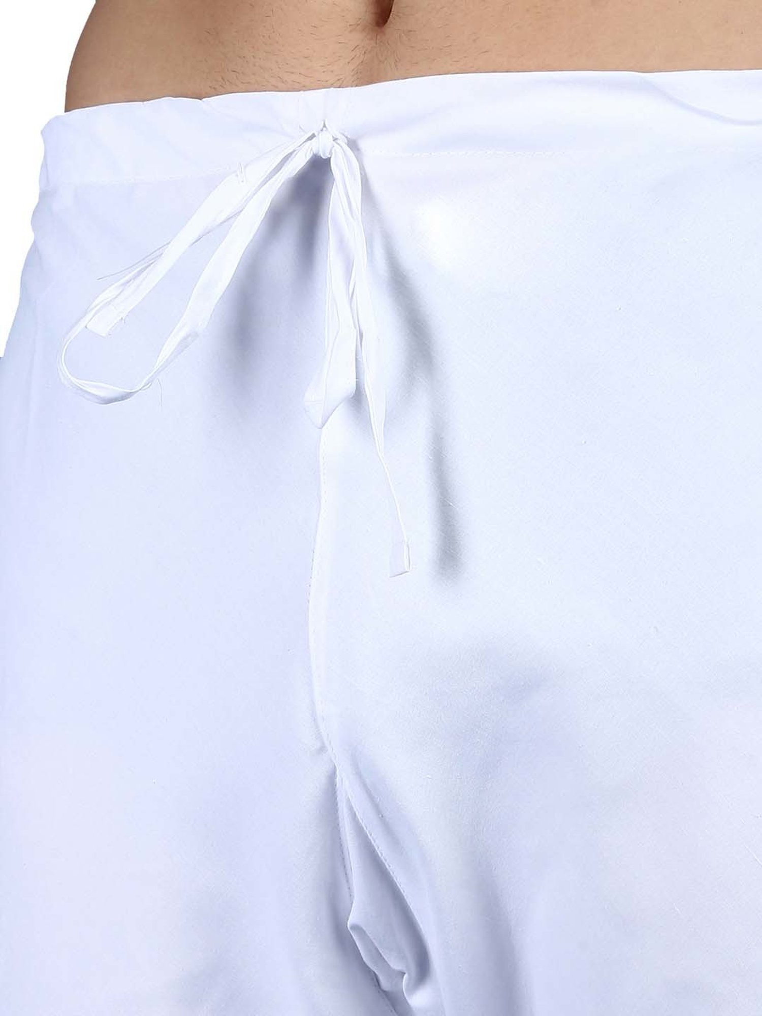 Sanwara Maroon & White Regular Fit Chikankari Kurta & Churidar Set