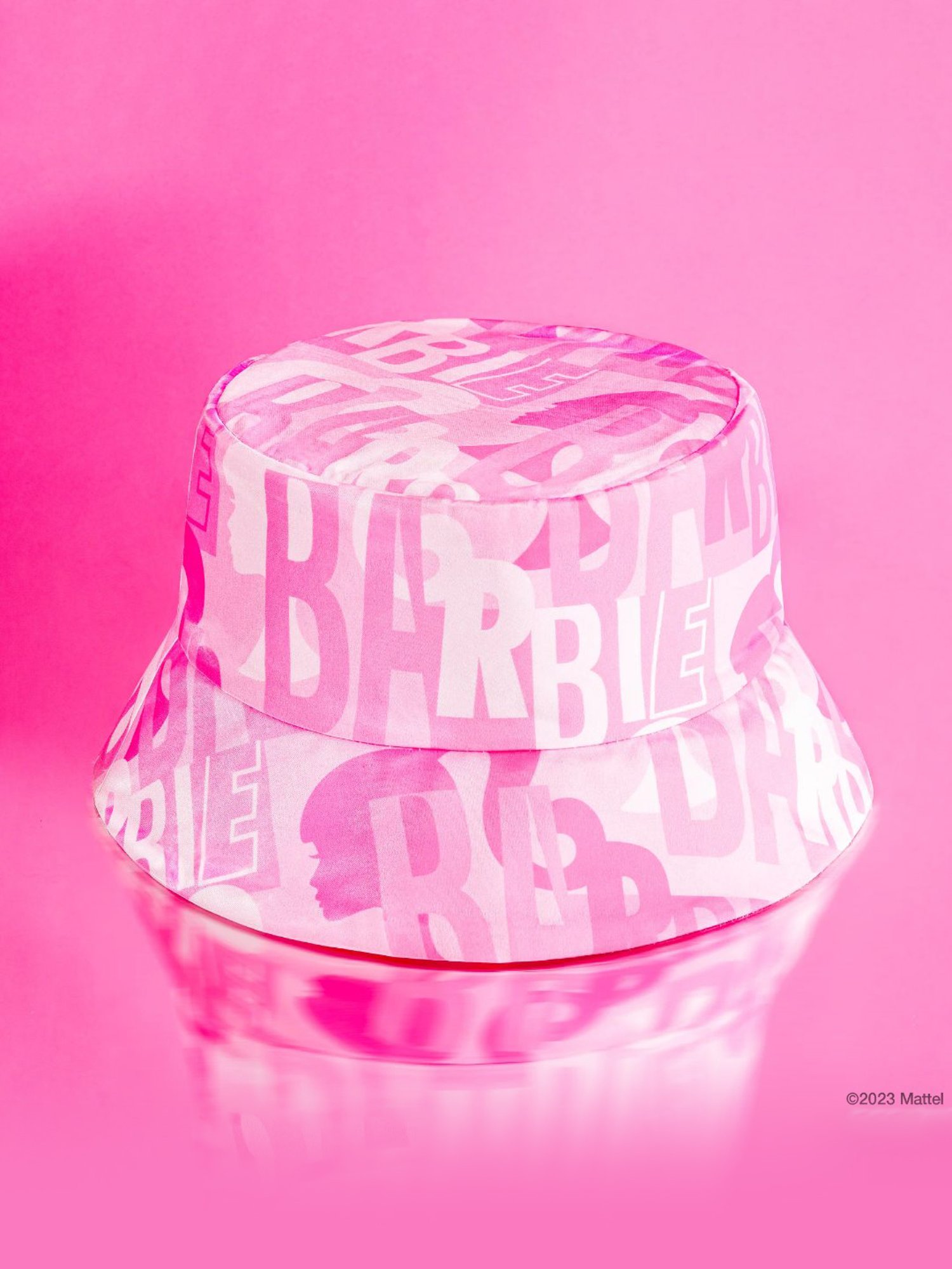 Hair Drama Company Barbie Multicolor Medium Printed Bucket Hat