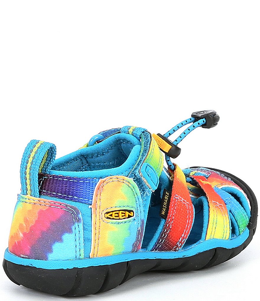 KEEN Girls' Seacamp II CNX Washable Tie-Dye Sandals (Infant)
