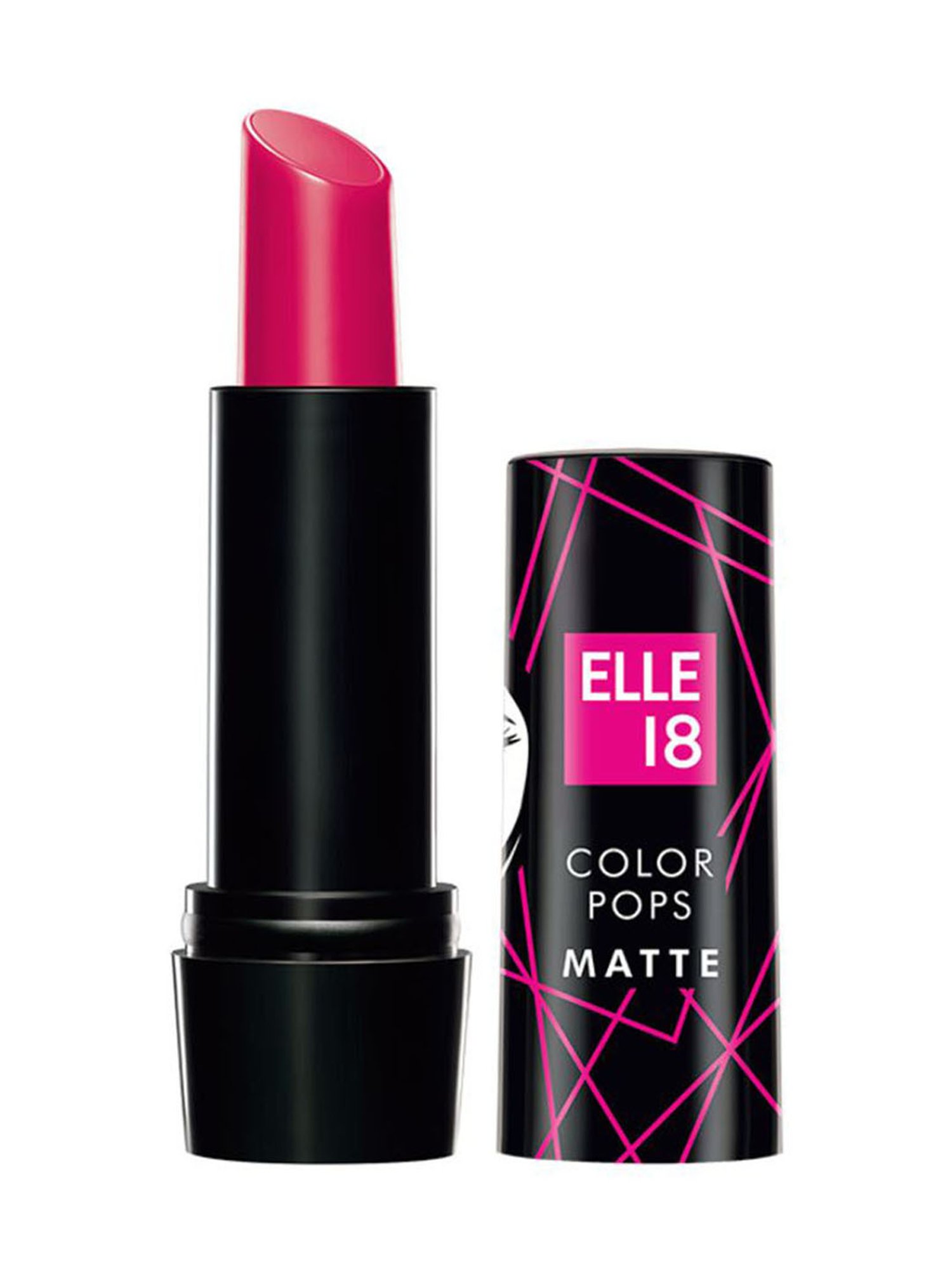 Elle 18 Color Pops Matte Lipstick R35 Red Wave - 4.3 gm