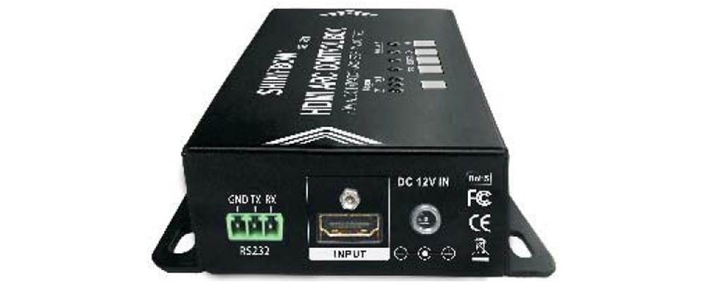 Shinybow SB-5610 HDMI Audio Extractor-ARC-SPDIF-Analog Stereo Control Box