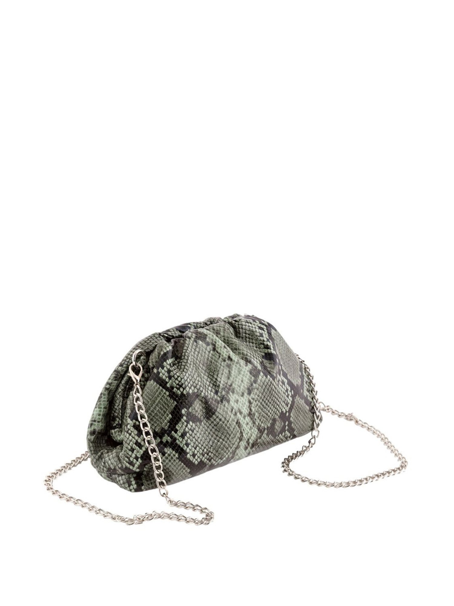 Carpisa Marina V2 Sage Green Faux Leather Textured Sling Handbag