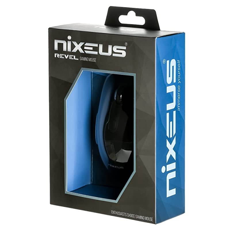 Revel Gaming Mouse PMW 3360 for Windows amp Mac OS Rubberized Black