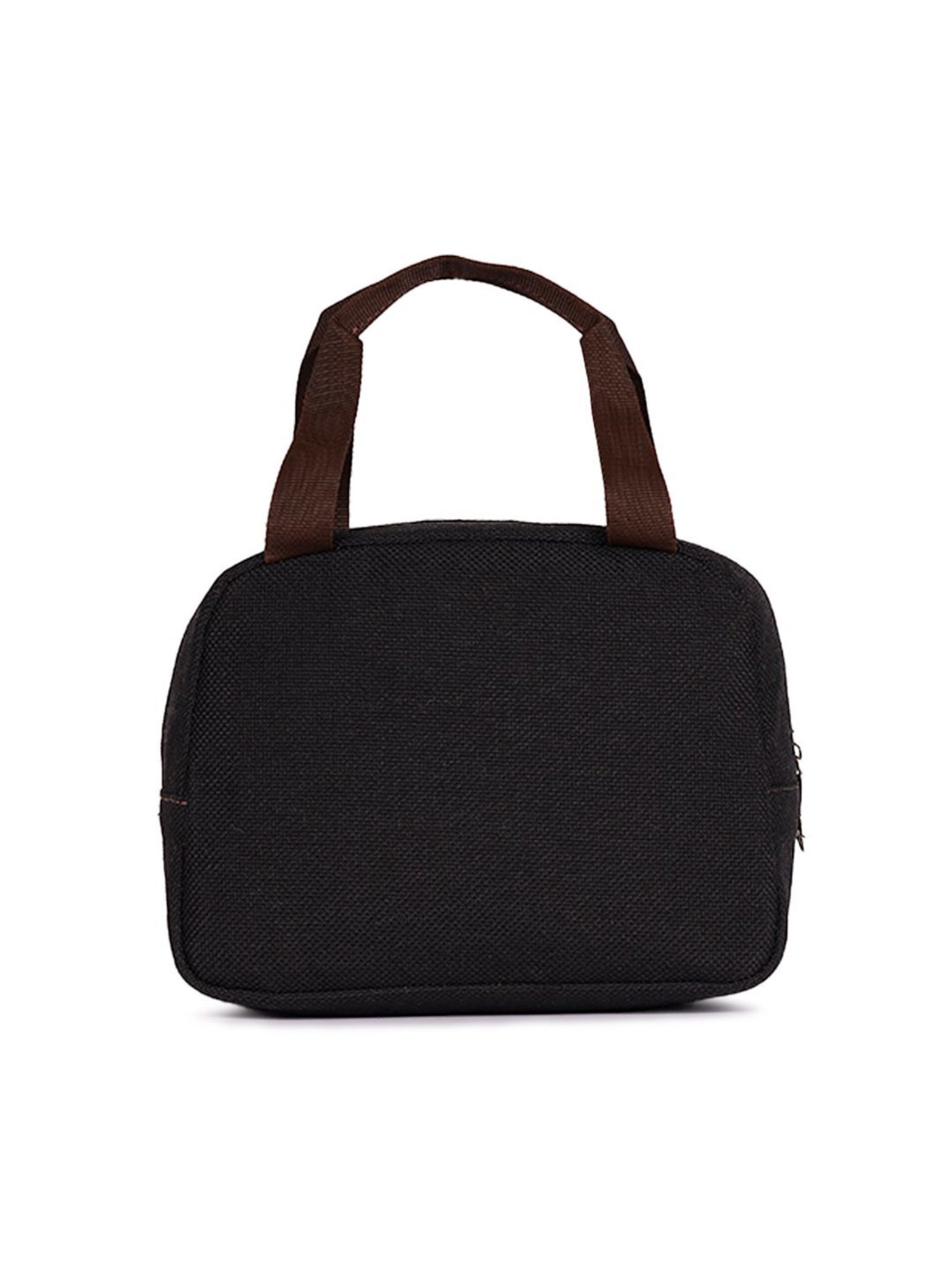 ZOUK Jet Black Printed Lunch Bag