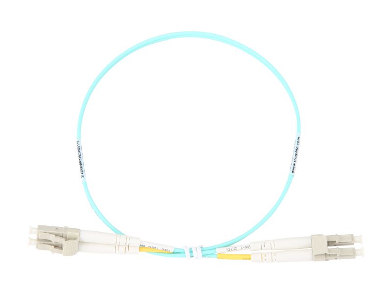 Fiber Optic Cable LC-LC 9/125 Duplex Single-Mode Fiber Cable Yellow 5 meters