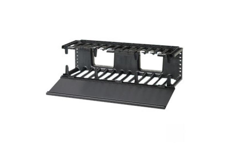 Panduit NMF2 Horizontal Cable Manager, Black