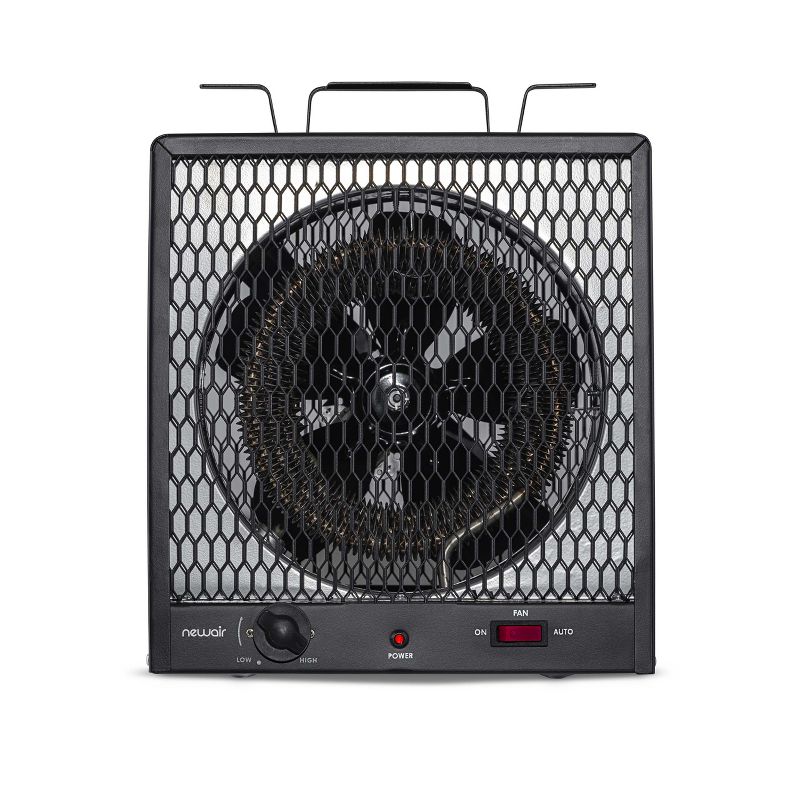 NewAir Portable 240v Electric Garage Heater, 800 sq. ft. with 6-Foot Cord Wrap and Carrying Handle, Perfect for Garages, Workshops and More