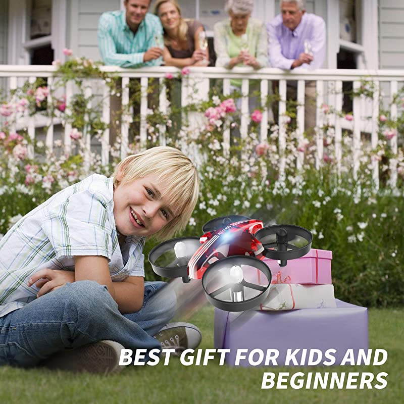 Mini Drones for Kids and Beginners Remote Control Toys Quadcopter 24Ghz 6Axis Gyro 4 Channels Remote Control Helicopter is Best Kid Toys Gift AT66