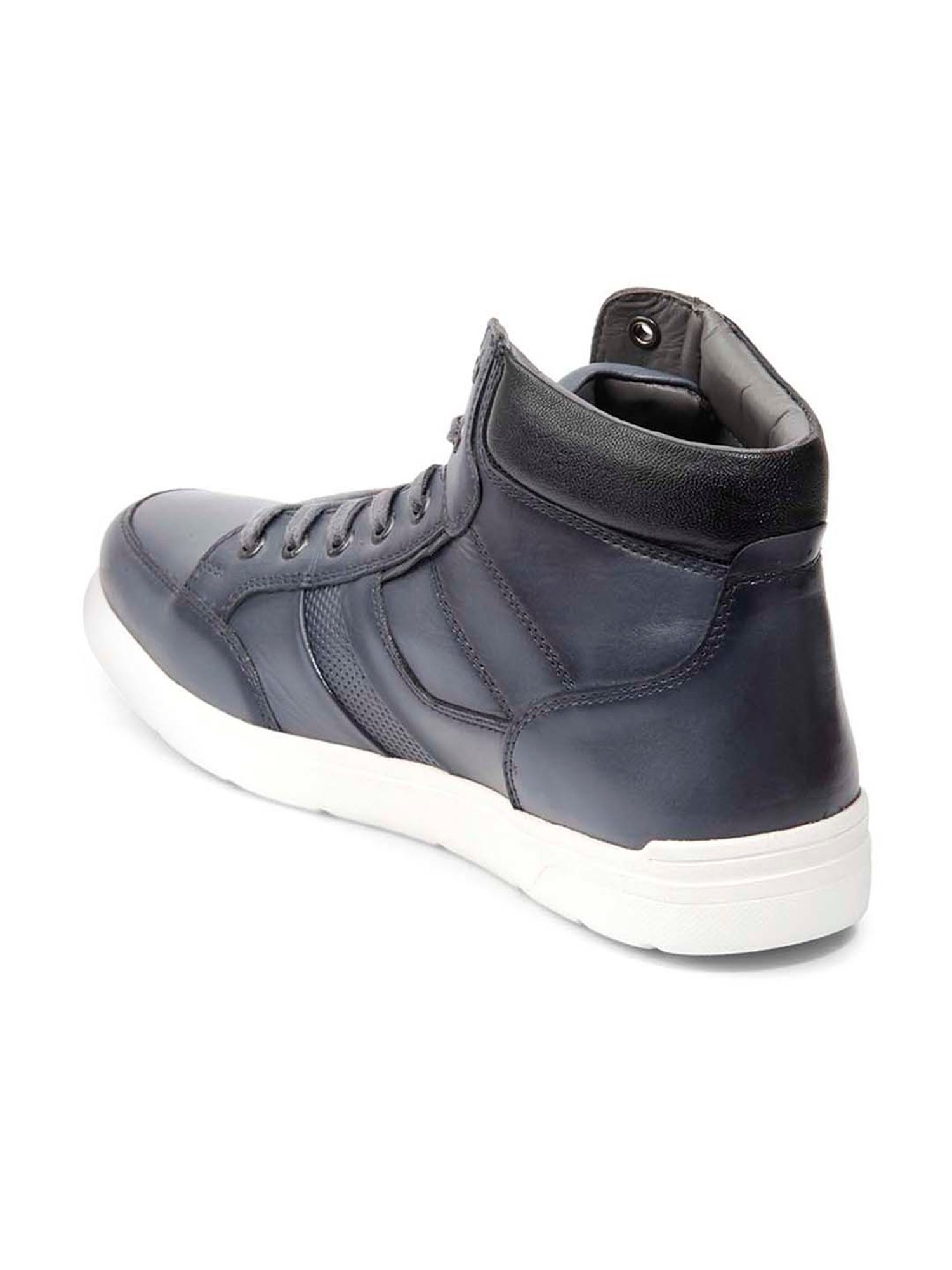 ID Men's Grey Ankle High Sneakers