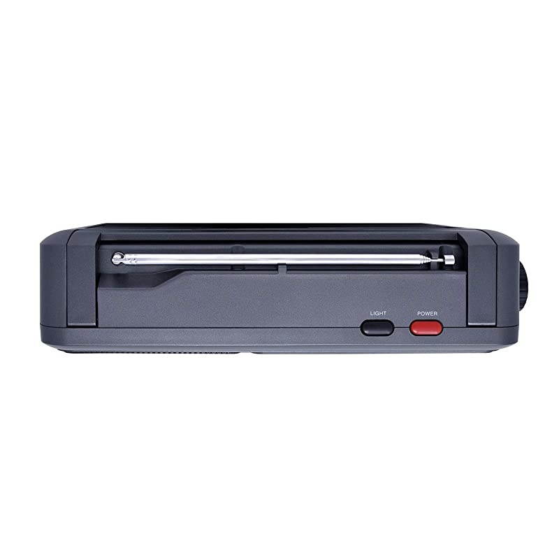 CCRadio - EP PRO AM FM Battery Operated Portable Analog Radio with DSP