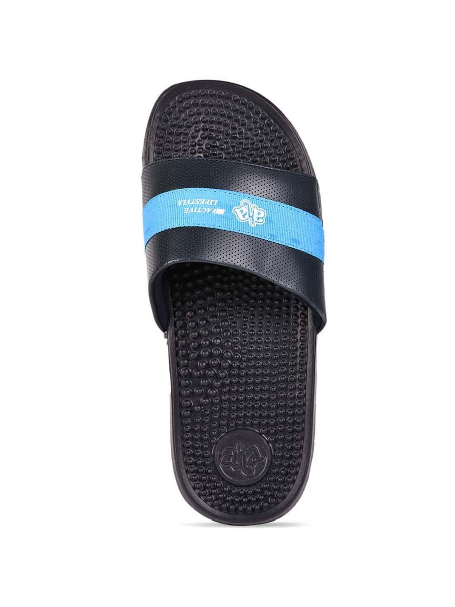 Aha by Liberty Men's Navy Blue Slides