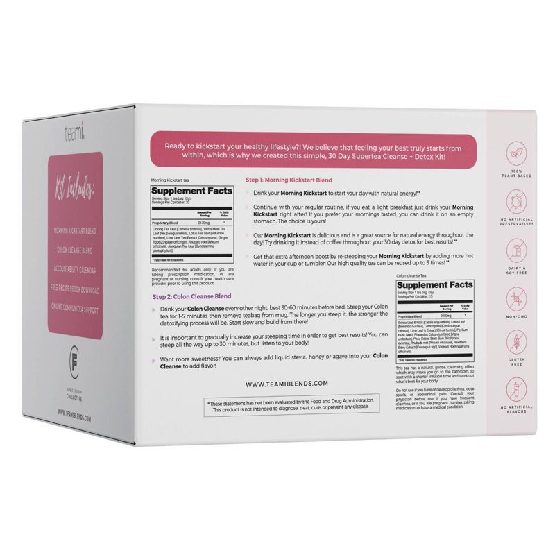 Teami Natural Cleanse and Detox Program - 4.6oz