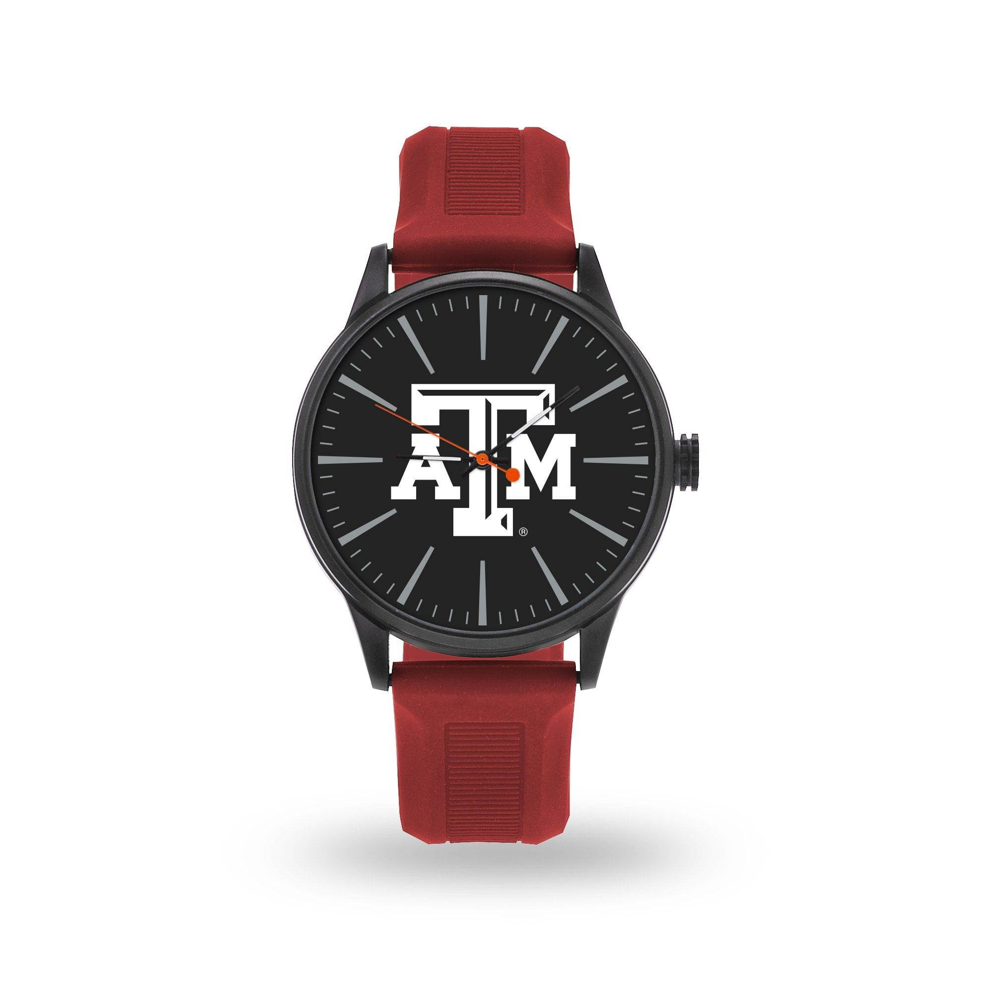 9" Black and Red NCAA Texas A&M Aggies Cheer Watch with Band