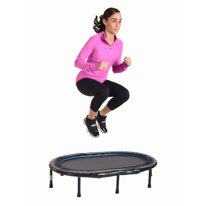 Stamina Oval Fitness Rebounder Trampoline for Home Gym Cardio Exercise Workouts