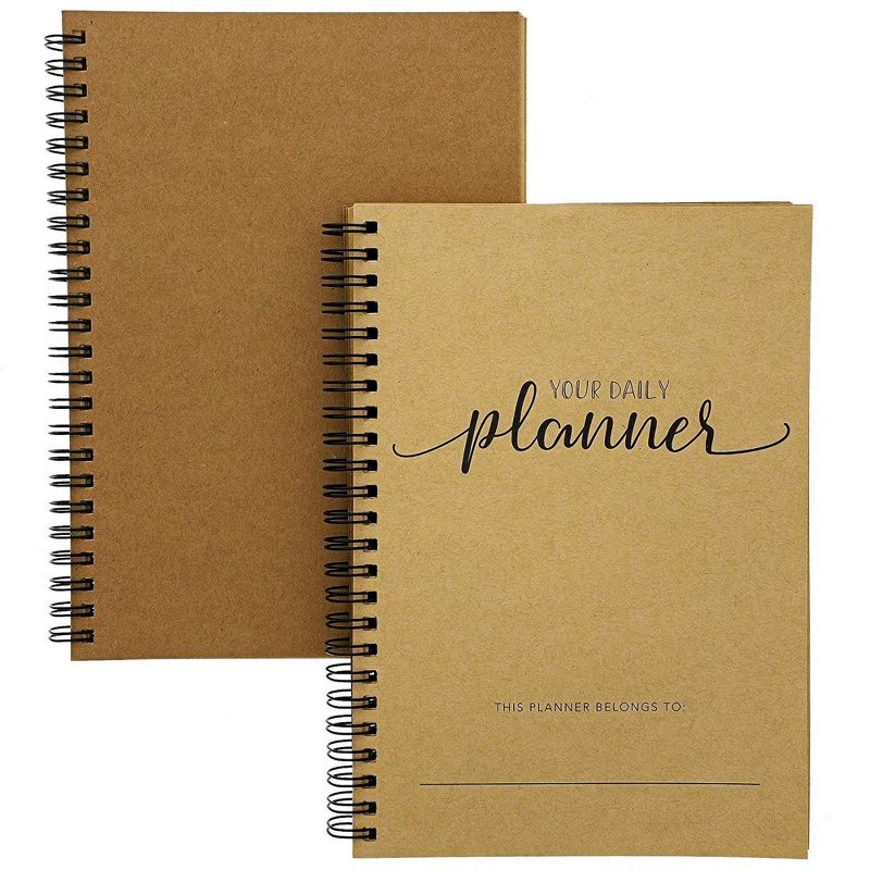 2021-22 Academic Planner 8.5" x 11" Flexible Cover Weekly/Monthly Wirebound Rose - The Home Edit