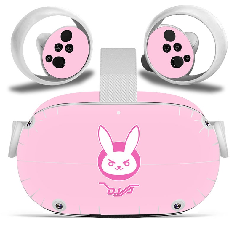 2 Pairs Oculus Quest 2 Elite Washable Silicone Handle Protective Cover