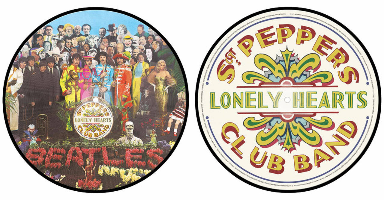 The Beatles Sgt. Peppers Lonely Hearts Club Band LP (Picture Disc) (Vinyl)