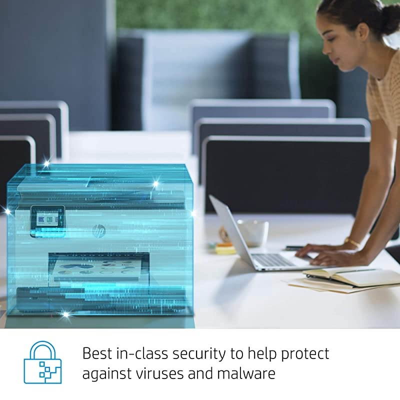 OfficeJet Pro 9020 All-in-One Wireless Printer, with Smart Tasks & Advanced Scan Solutions for Smart Office Productivity, Works with Alexa (1MR78A)