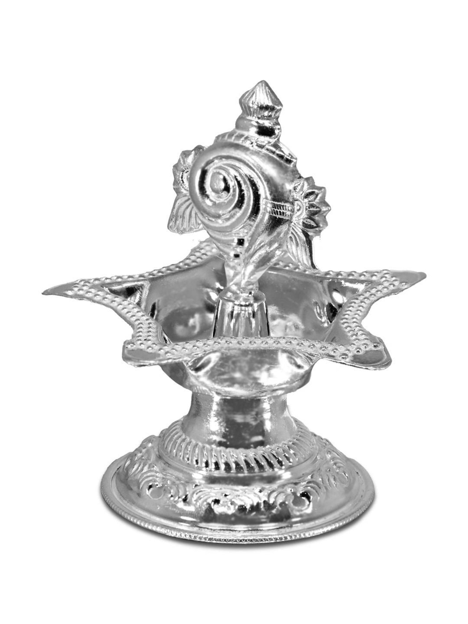 Sri Jagdamba Pearls 0.8 Silver Vishnu Idol
